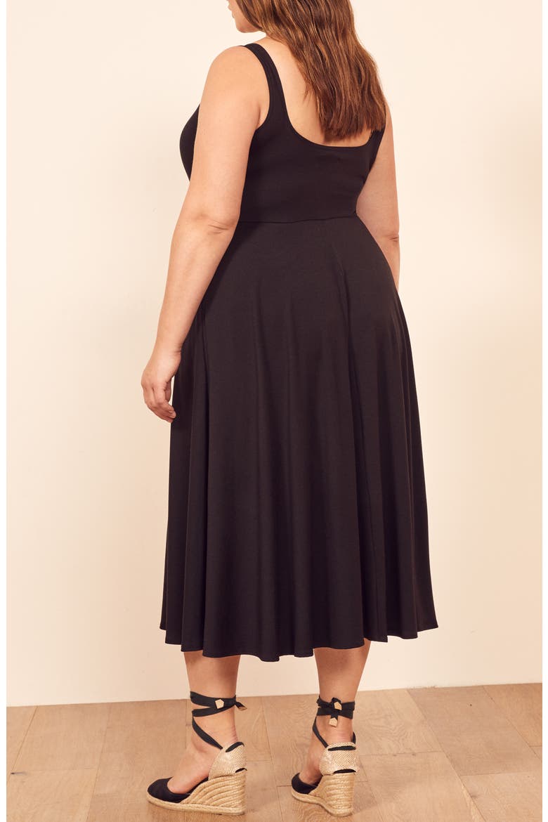 Mary Tank Dress, Alternate, color, BLACK