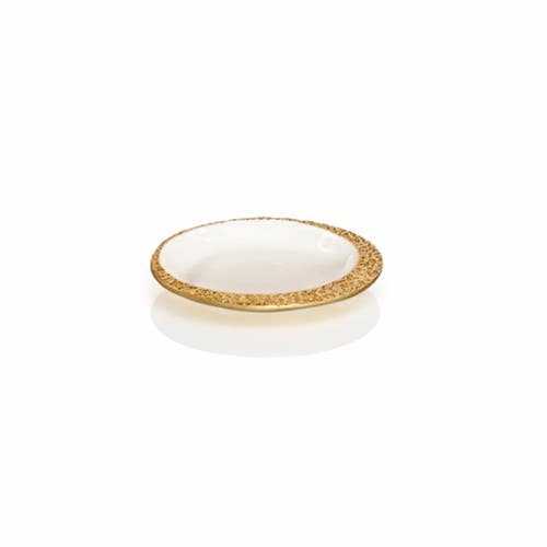 Lunares Cosmos Round Plate In Neutral