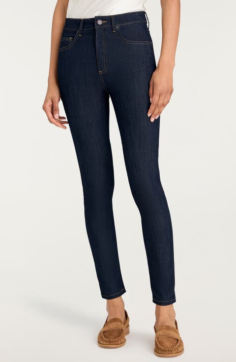 Frankie Ankle Skinny Jeans (Indigo)