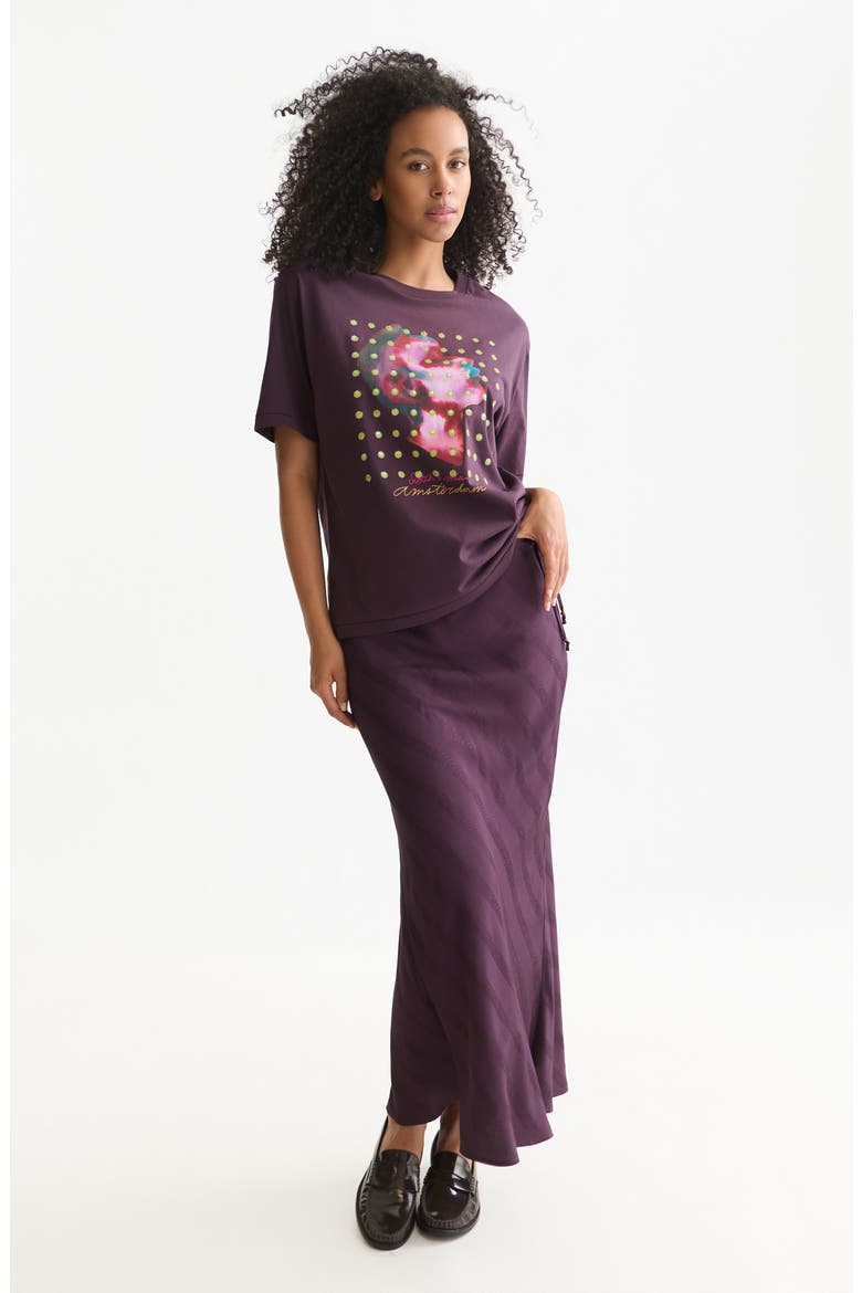Band Artwork Graphic Tee, Alternate, color, PLUM PERFECT