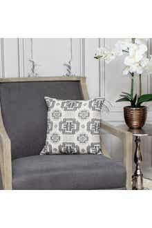 PARKLAND COLLECTION Sima Transitional Beige Throw Pillow