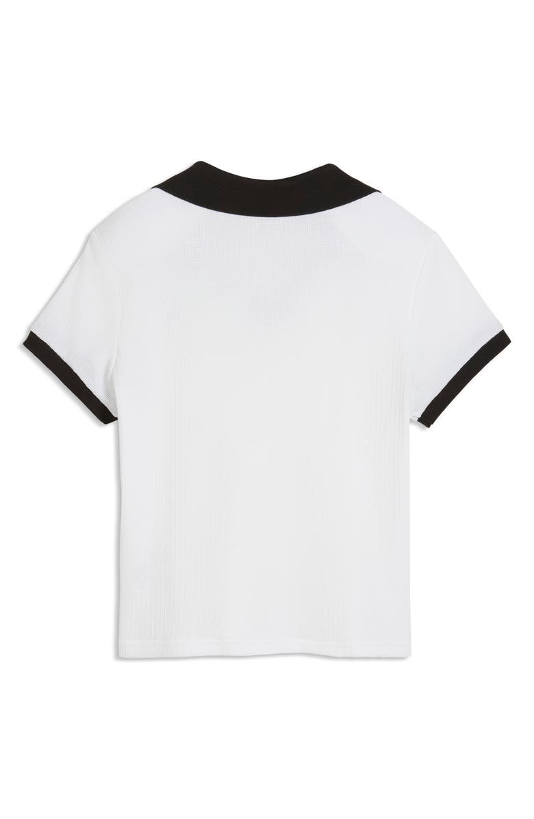 PUMA Essentials Tipped Johnny Collar Polo, Alternate, color, 