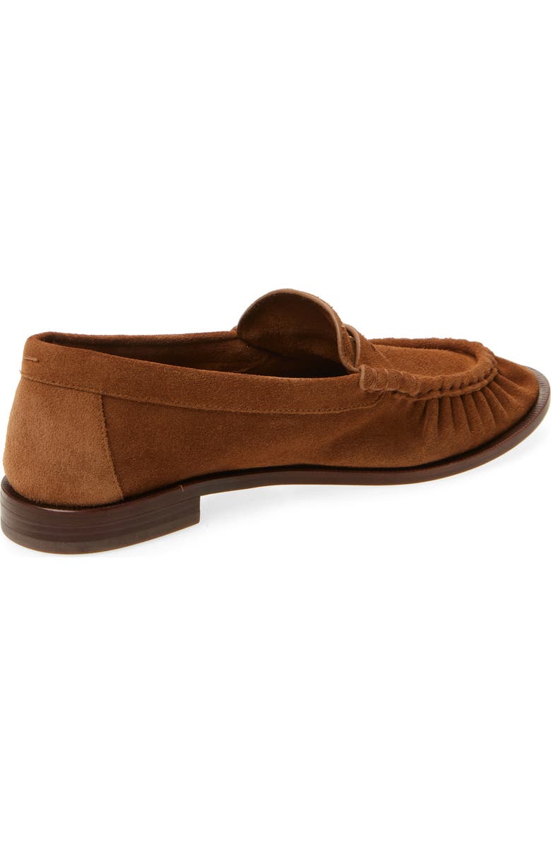 rag & bone Lexi Penny Loafer, Alternate, color, Umber Suede