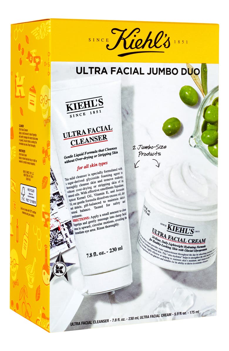Kiehl's Since 1851 Jumbo Ultra Facial Set $100 Value, Alternate, color,