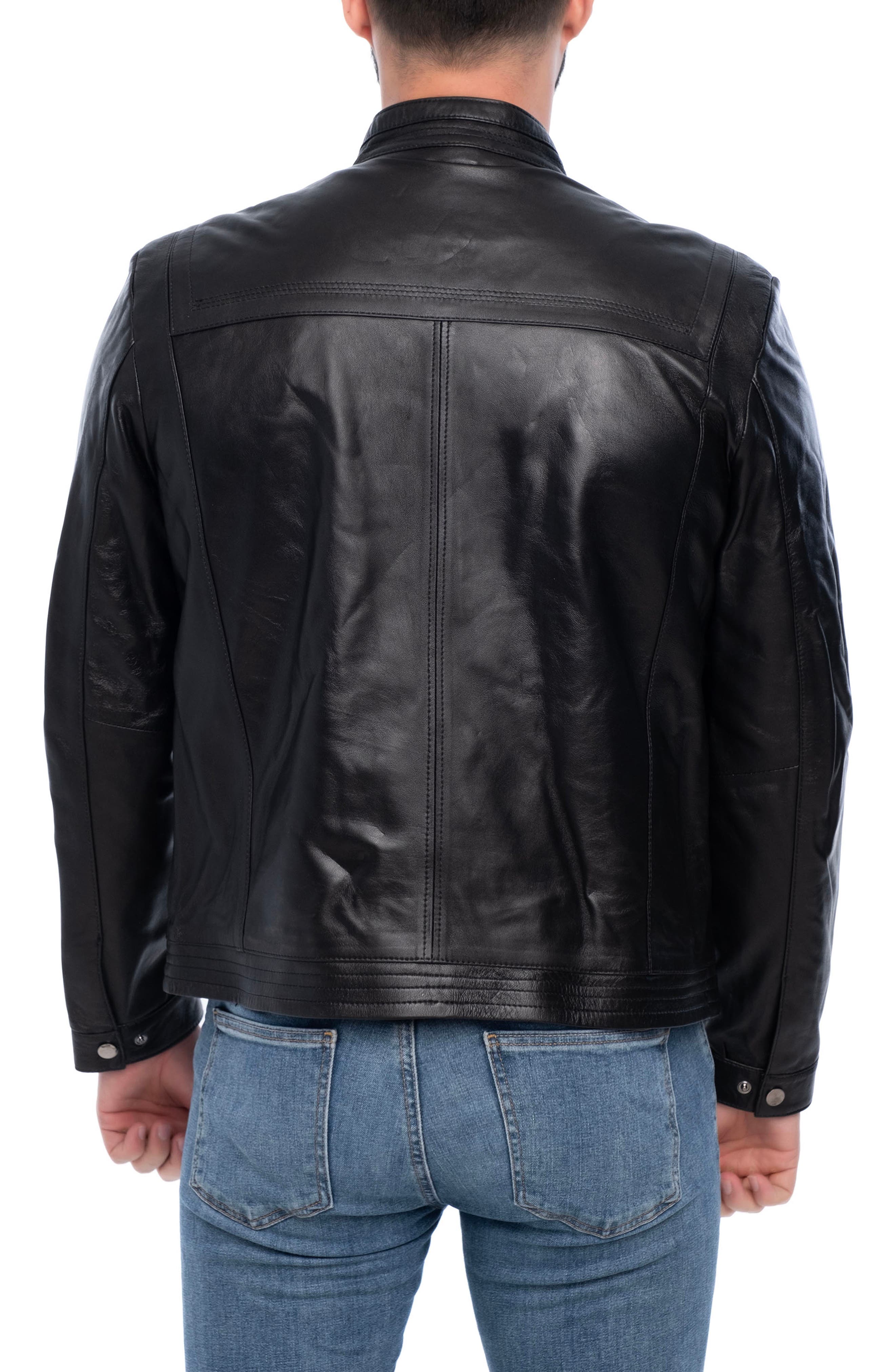 Lisbon Leather Jacket - image 2