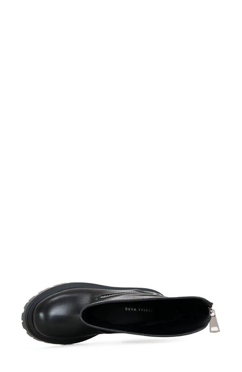 Azalea Wang Mohsen Lug Sole Bootie In Black