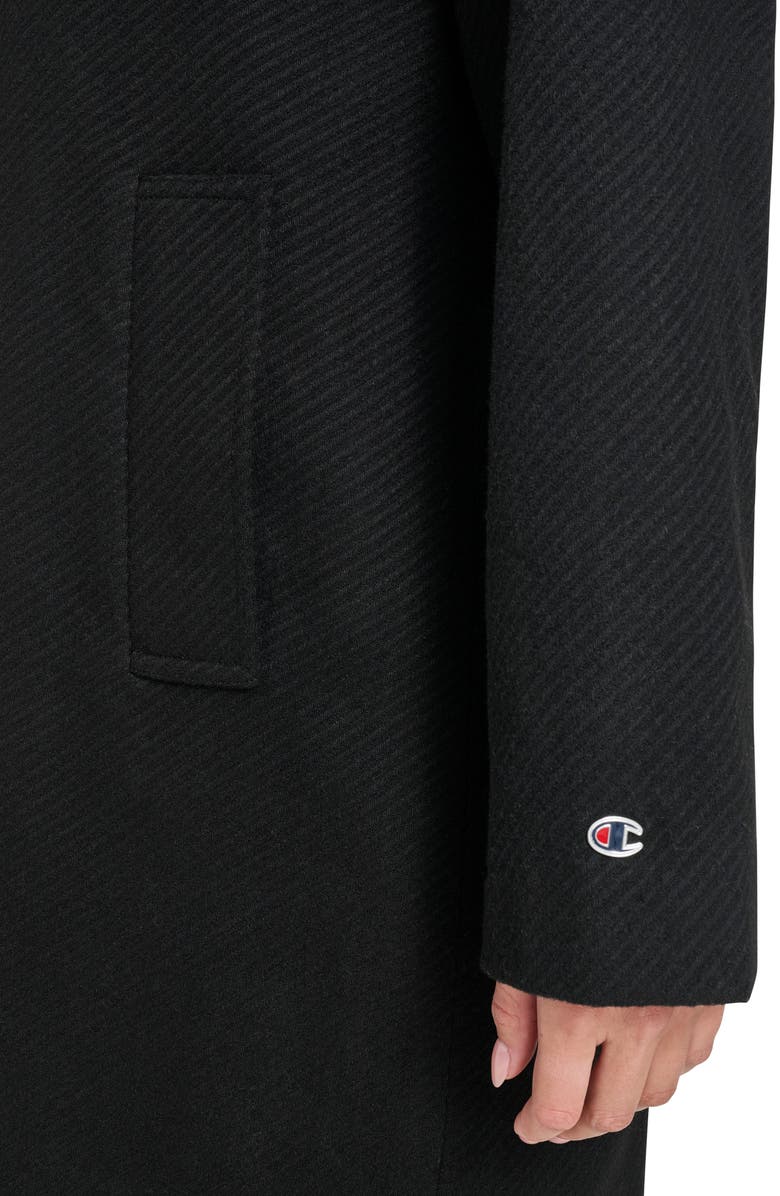 Champion Topcoat with Removable Hooded Bib, Alternate, color, Black