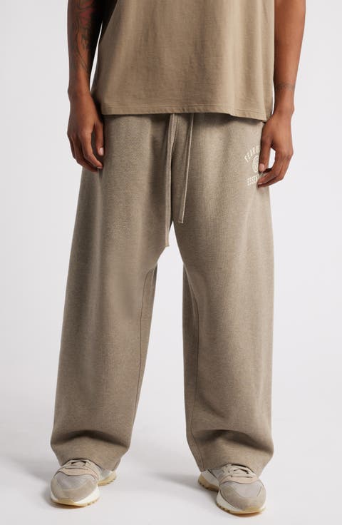 Cotton Blend Fleece Sweatpants