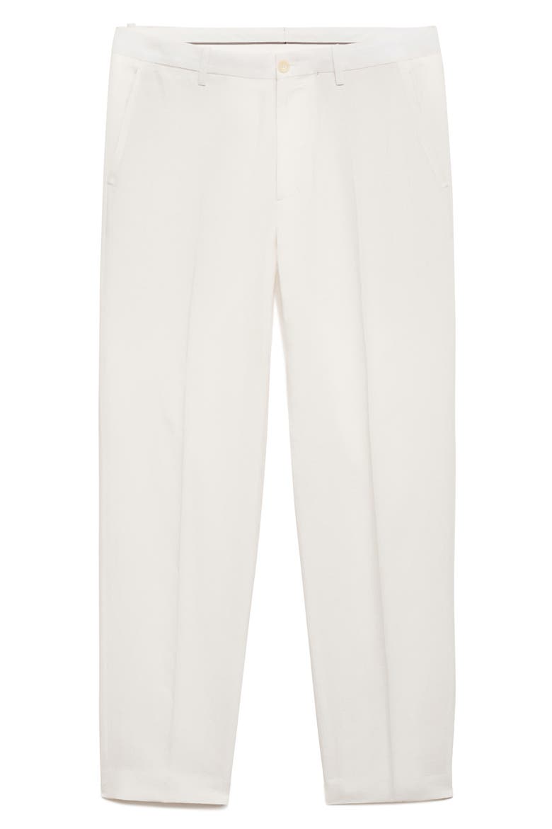 Straight Leg Pants, Alternate, color, OFF WHITE