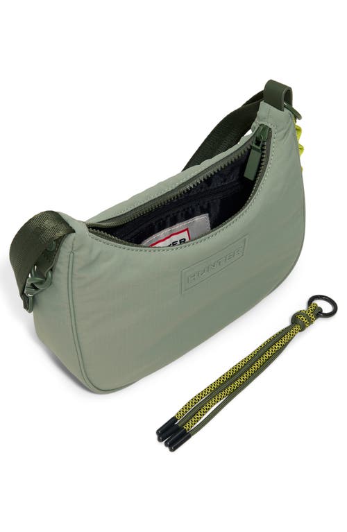 Hunter Recycled Polyester Shoulder Bag In Green