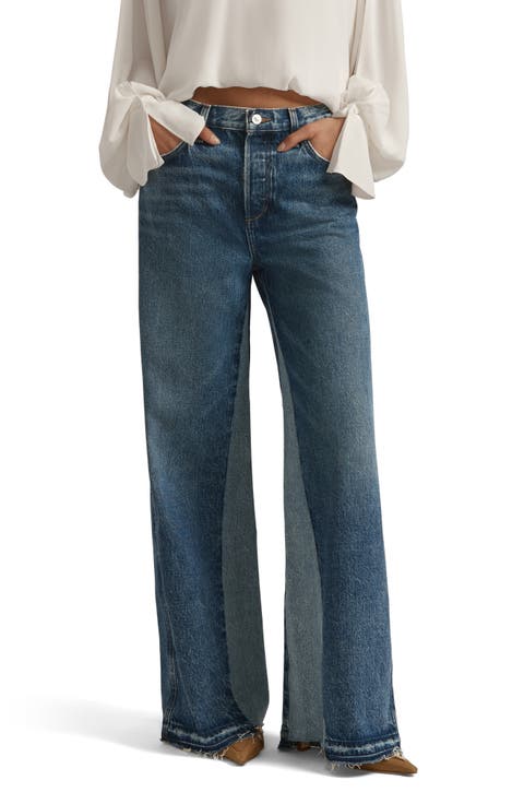The Ollie Release Hem Low Rise Baggy Jeans (Charlestown)