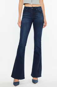 KanCan Trisha Mid Rise Classic Flare Jeans