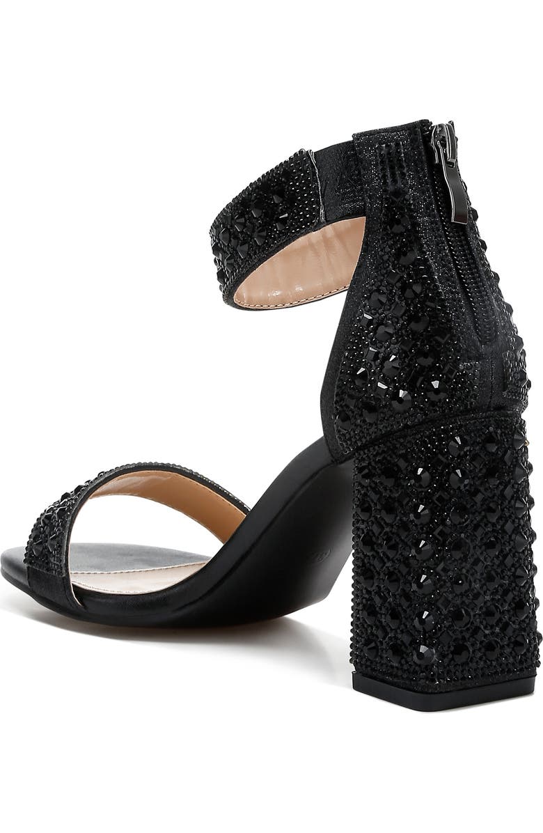 LONDON RAG Cady Embellished Sandal, Alternate, color, Black