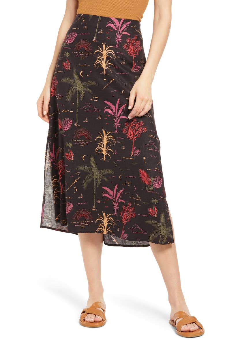 Marine Layer Ryan Midi Slip Skirt, Main, color,