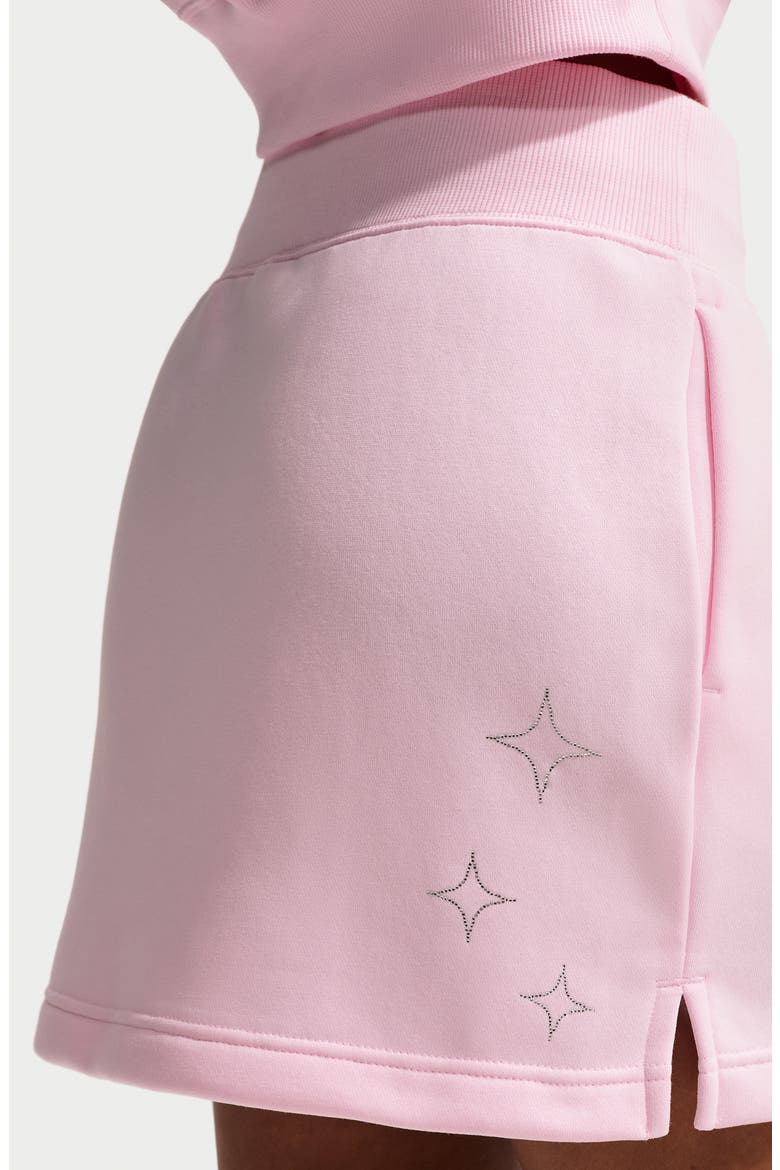 Sportswear Phoenix Fleece Miniskirt, Alternate, color, 663 PINK FOAM