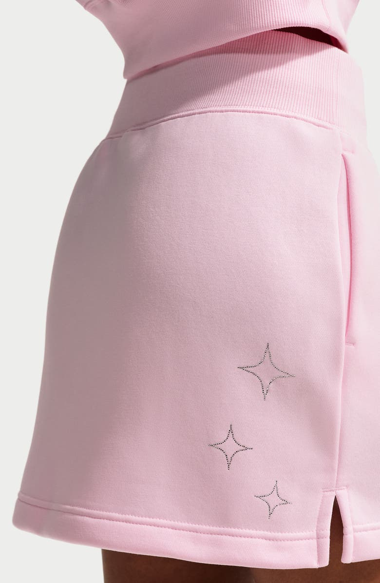 Nike Sportswear Phoenix Fleece Miniskirt, Alternate, color, 663 Pink Foam