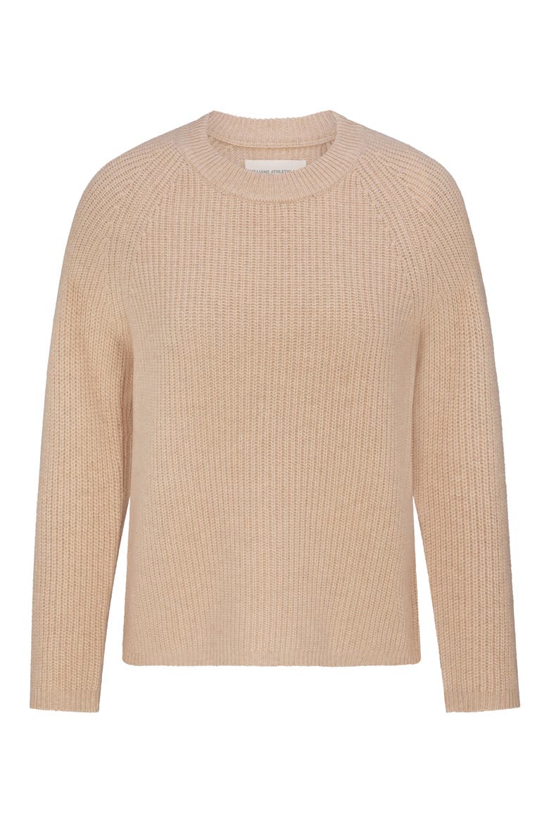 Rachel Cashmere Crewneck Sweater, Main, color, SAND BEIGE