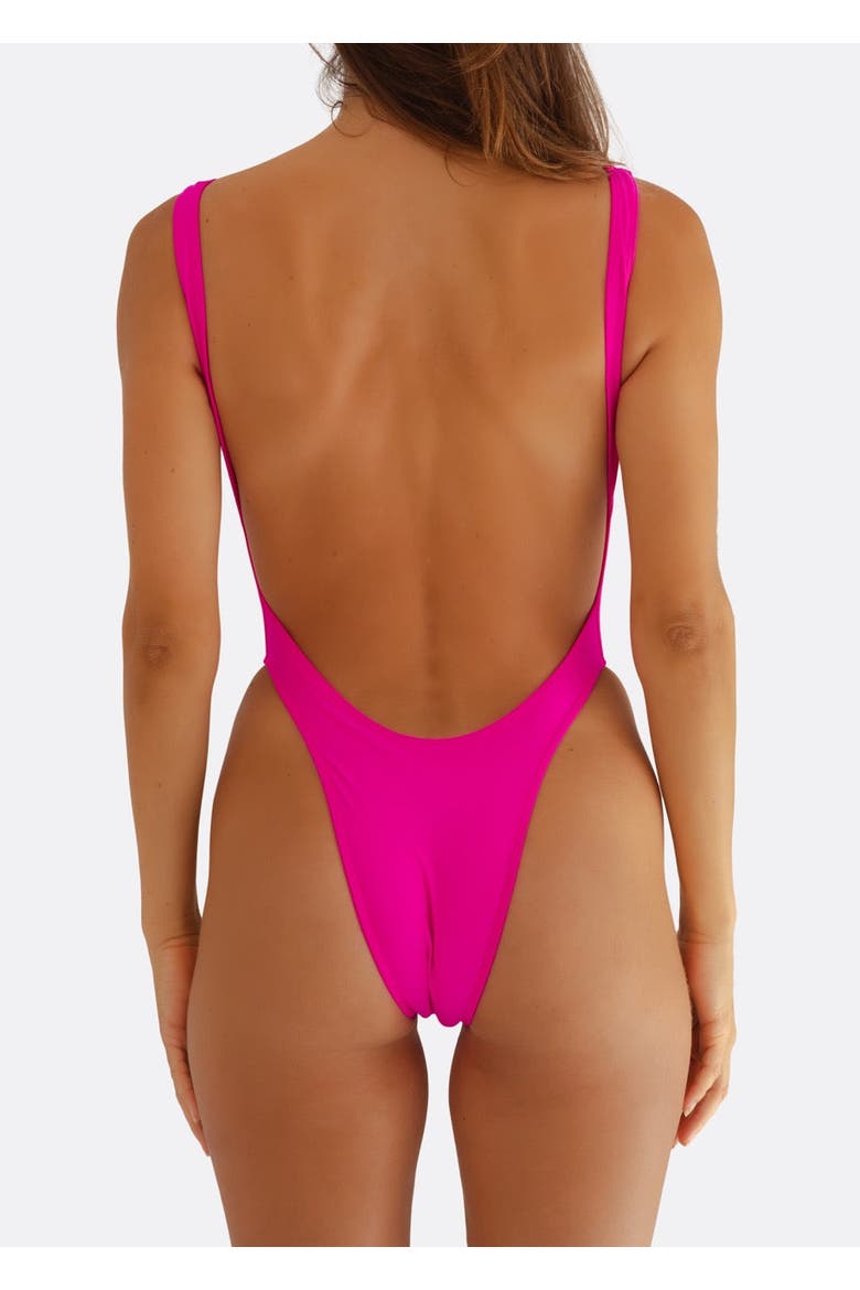 Nolita One Piece Swimsuit, Alternate, color, Hot Pink