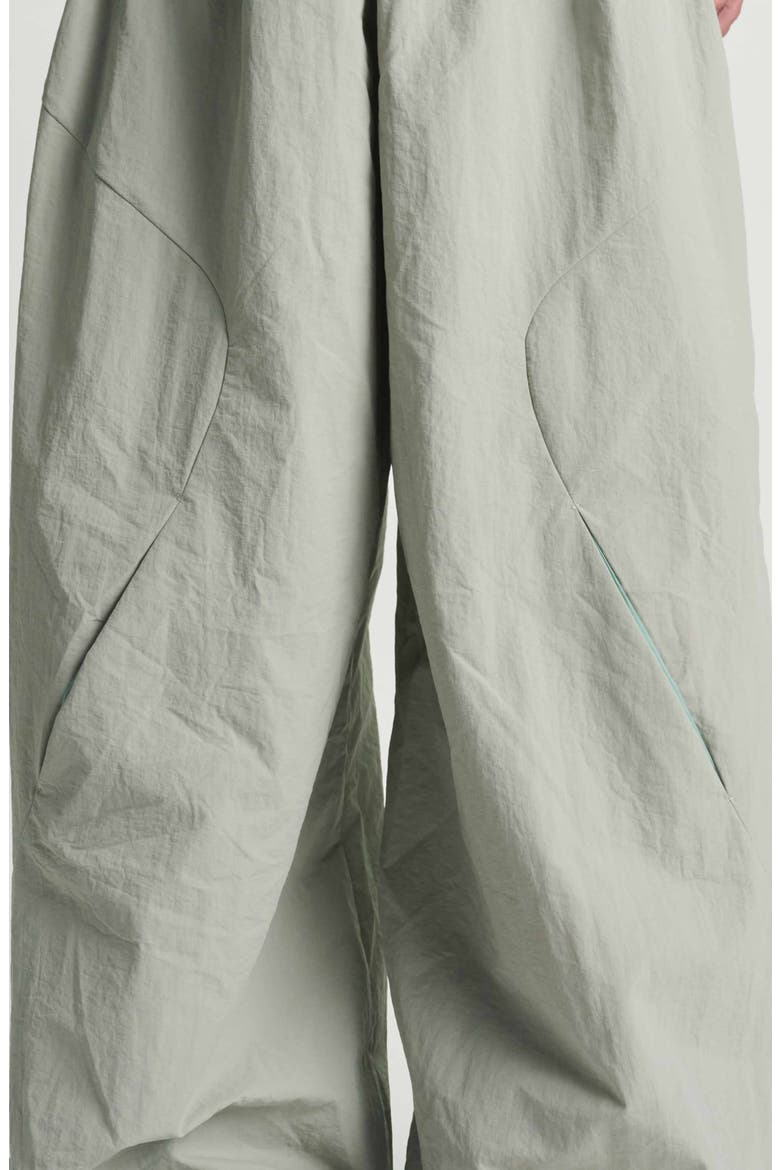 Zaid Parachute Pants, Alternate, color, SMOKE