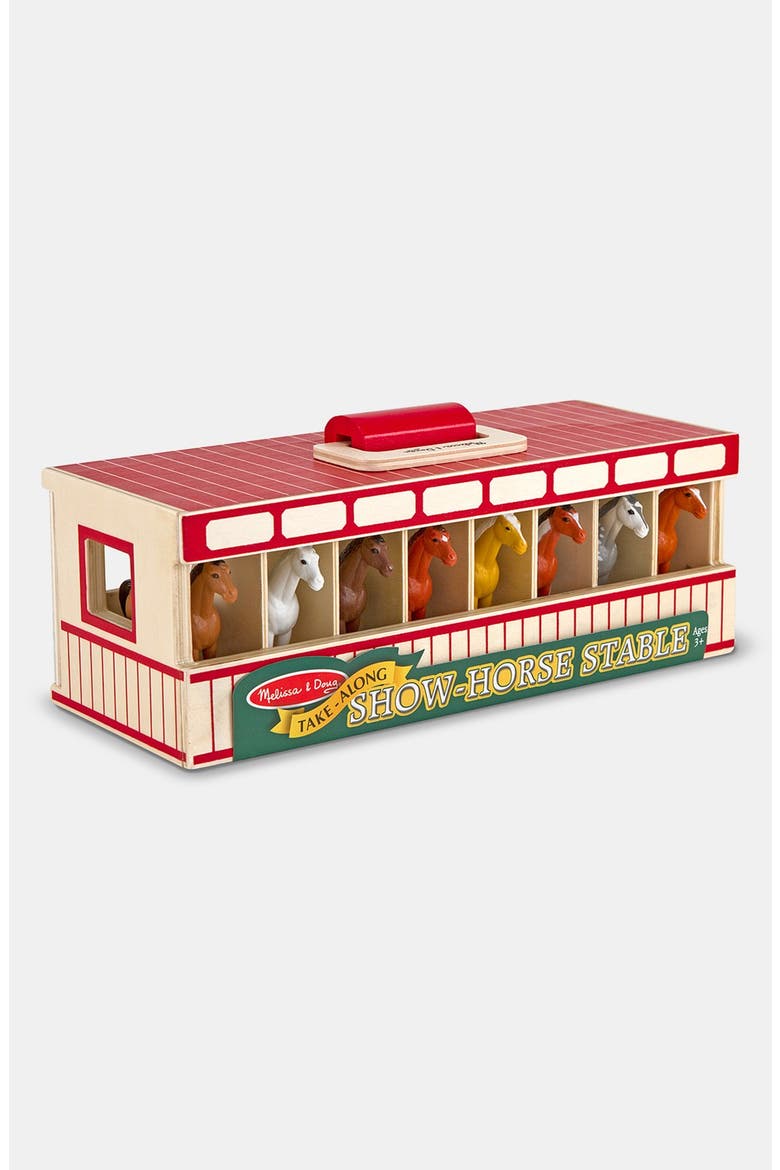 Show Horse Stable, Alternate, color, TAN MULTI