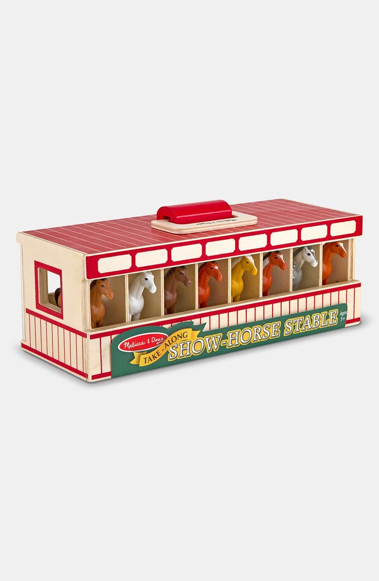 Melissa & Doug Show Horse Stable, Alternate, color, 