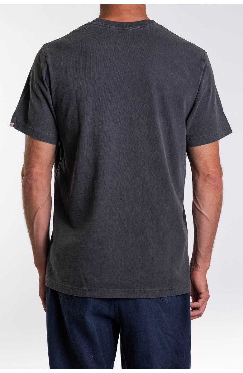 ARIKO Gender Inclusive Logo Surf T-shirt, Alternate, color, Sea Grey