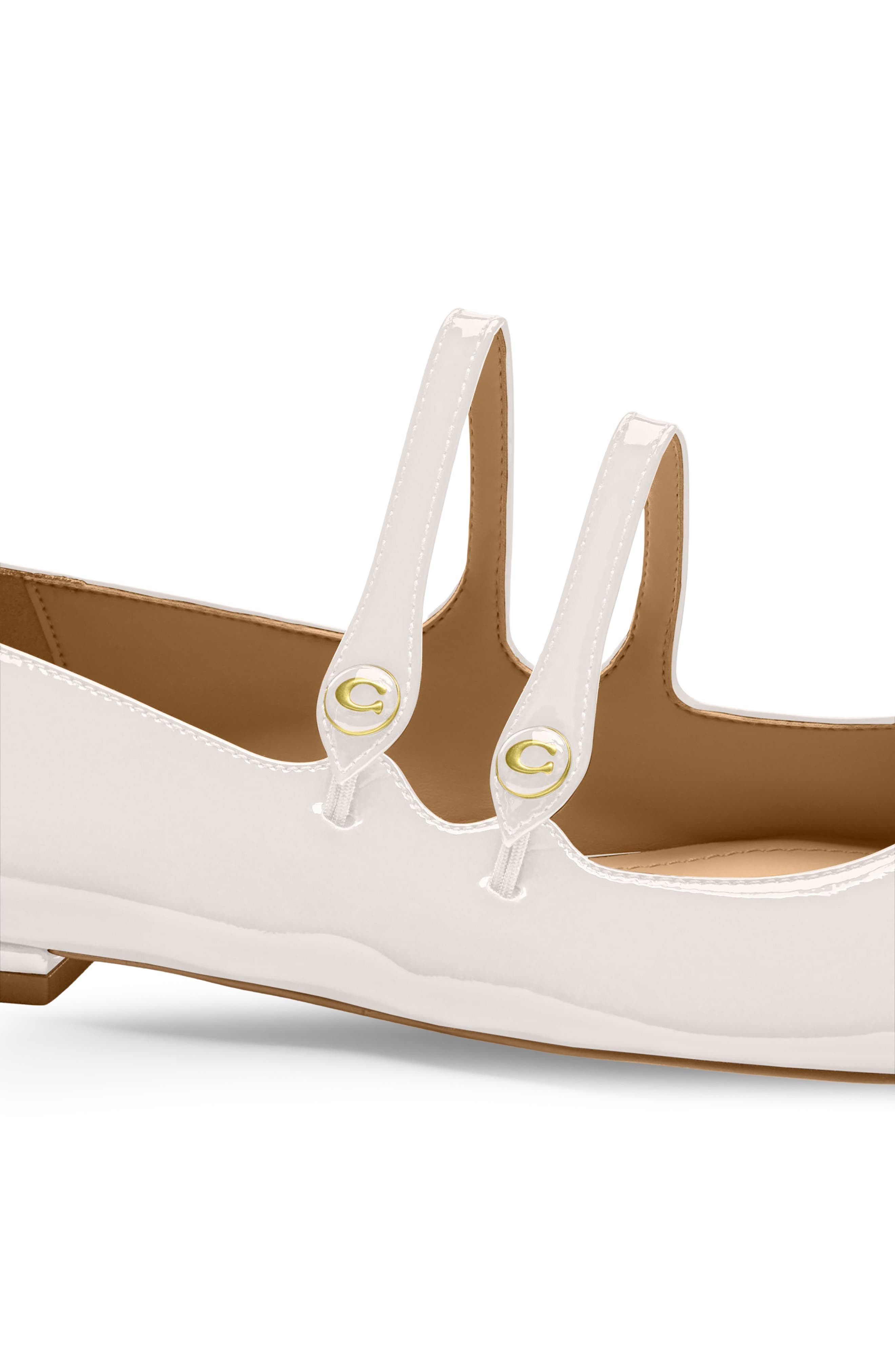 COACH Winley Mary Jane Flat, Alternate, color, Chalk