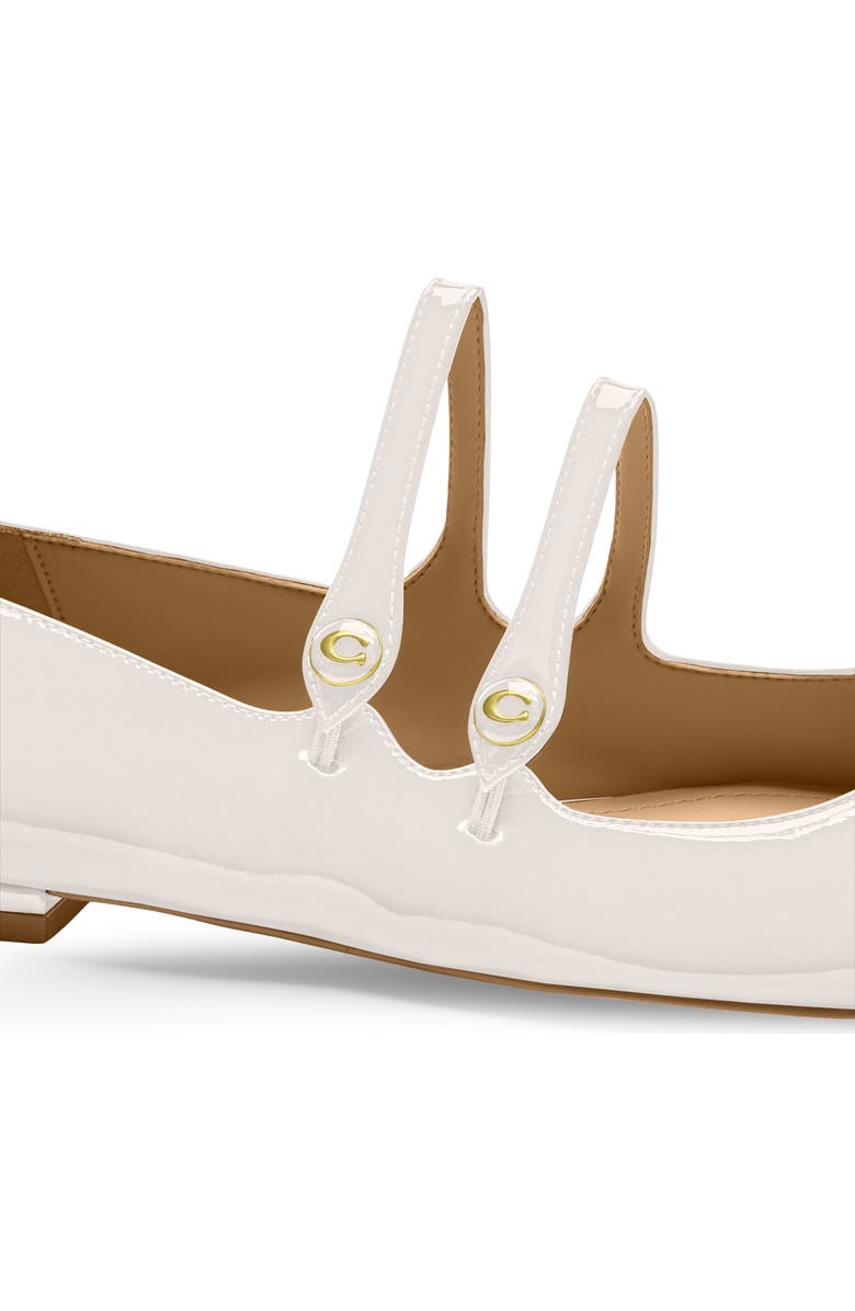 COACH Winley Mary Jane Flat, Alternate, color, Chalk
