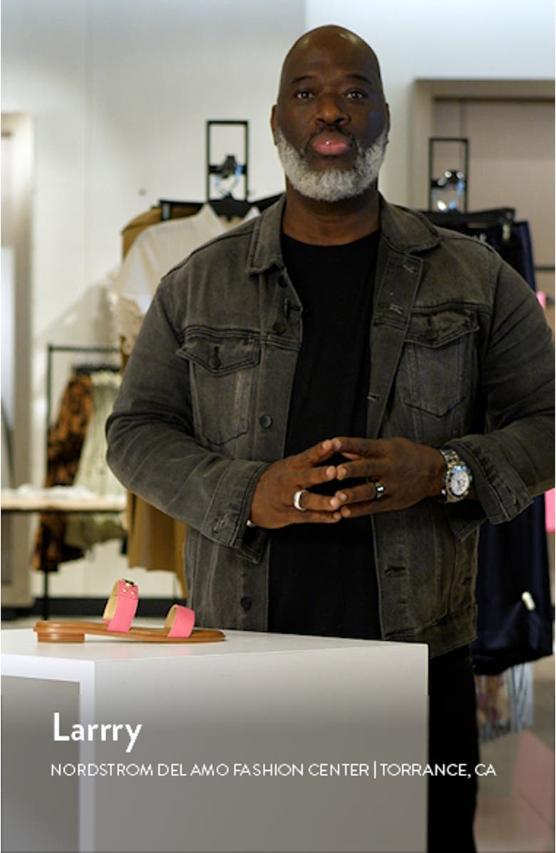 Logo Plate Slide Sandal, sales video thumbnail