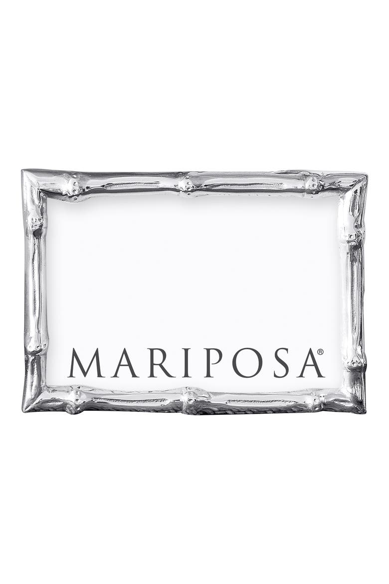 Recycled Aluminum Picture Frame, Alternate, color, SILVER