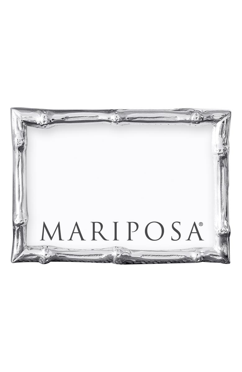 Mariposa Recycled Aluminum Picture Frame, Alternate, color, Silver