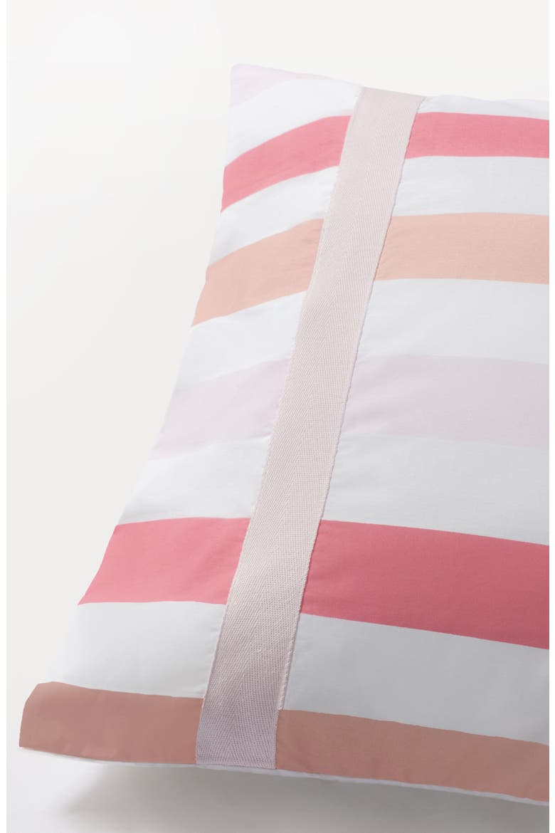 Set of Two Awning Stripe Pillow Sham, Alternate, color, PINK
