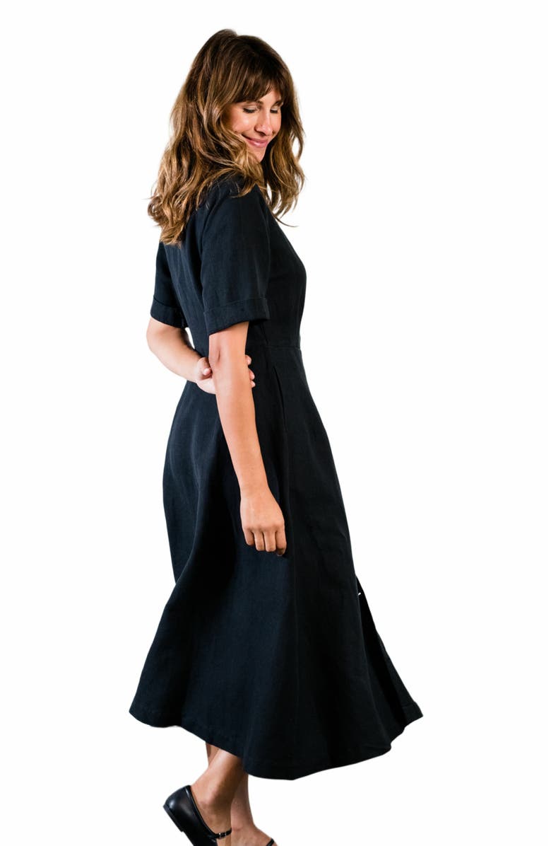 ABLE Sierra Utility Midi Dress, Alternate, color,