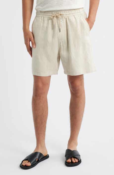 NN07 1454 Gregor Linen Drawstring Shorts