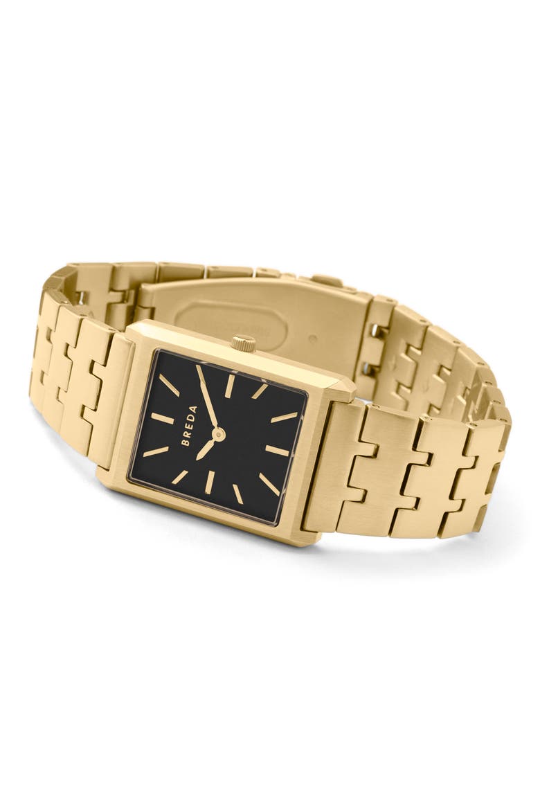 Virgil Bracelet Watch, 26mm, Alternate, color, GOLD/ GOLD/ MIDNIGHT