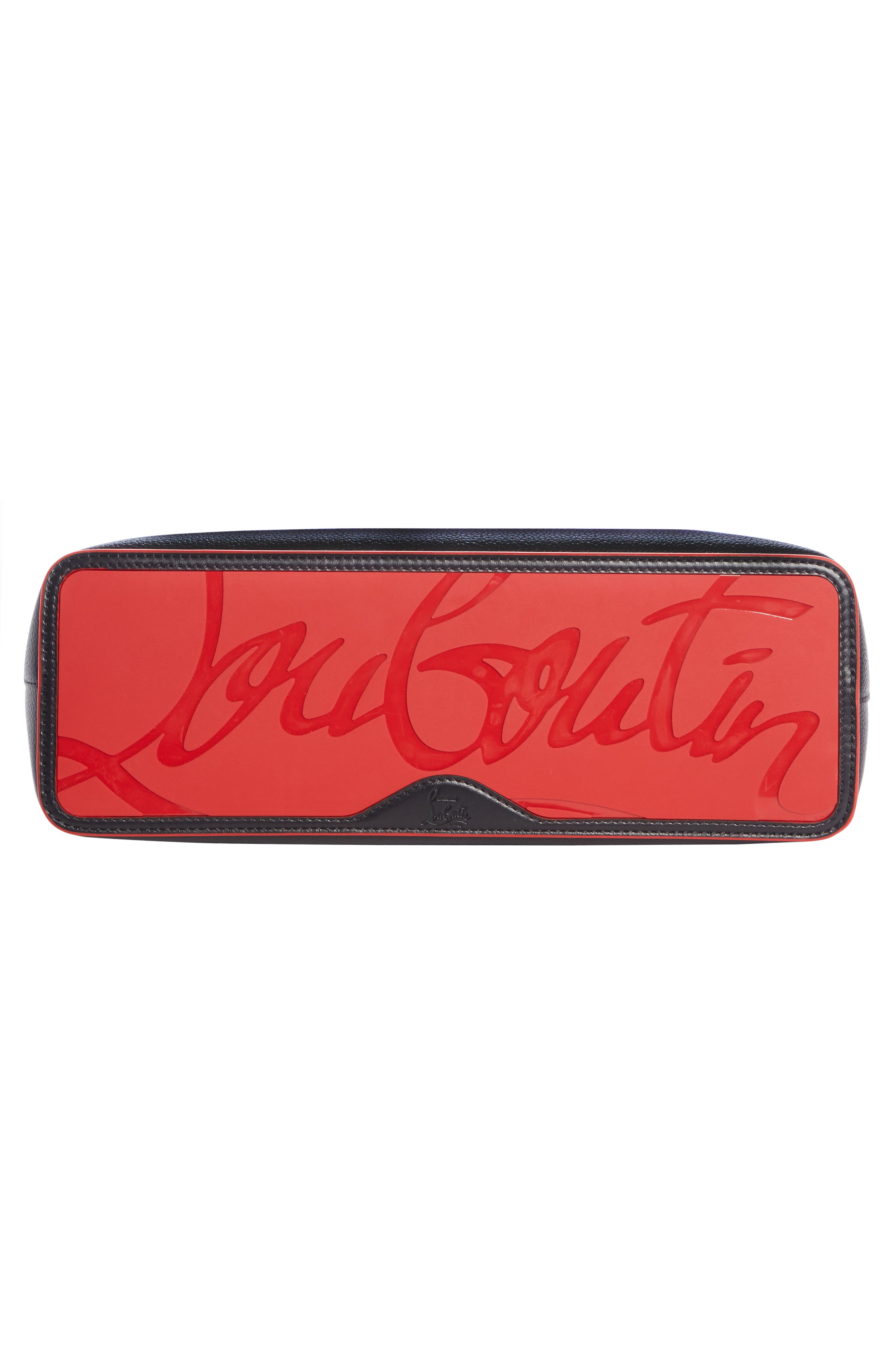 Christian Louboutin Small Cabata Calfskin Leather Tote, Alternate, color, 