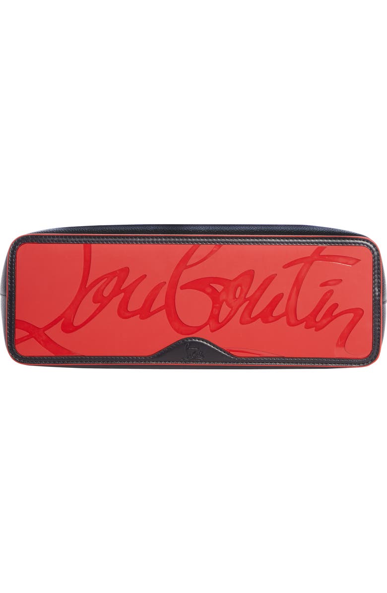 Christian Louboutin Small Cabata Calfskin Leather Tote, Alternate, color,