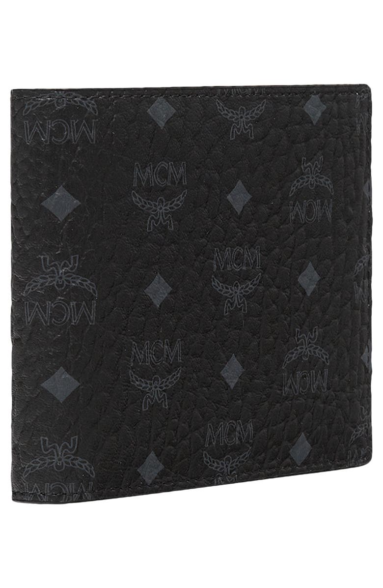 MCM Visetos Original Coated Canvas Bifold Wallet, Alternate, color,