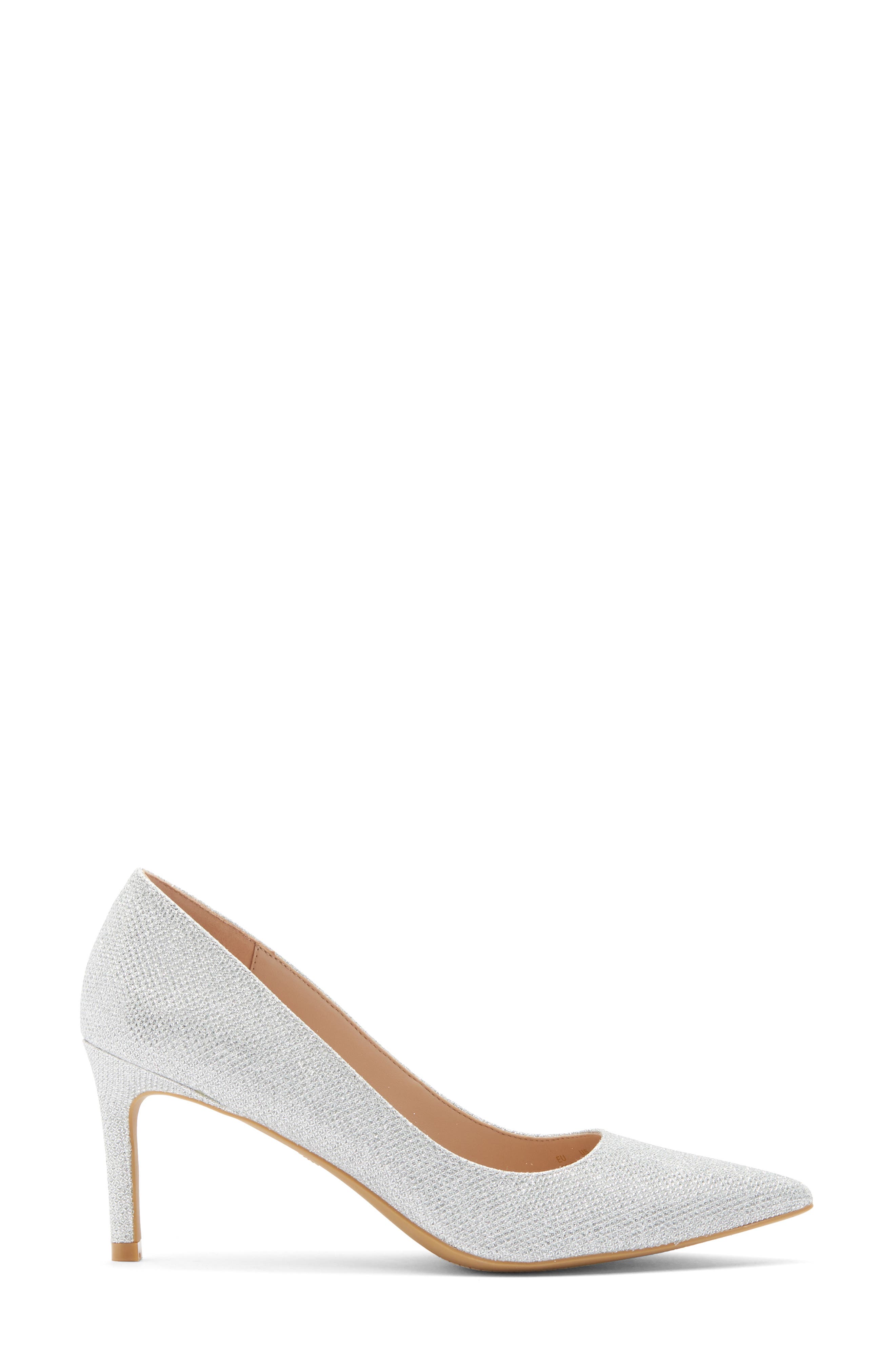 Stuart Weitzman Dancer 75 Pump, Alternate, color, Silver