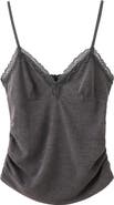 MANGO Lace Trim Camisole