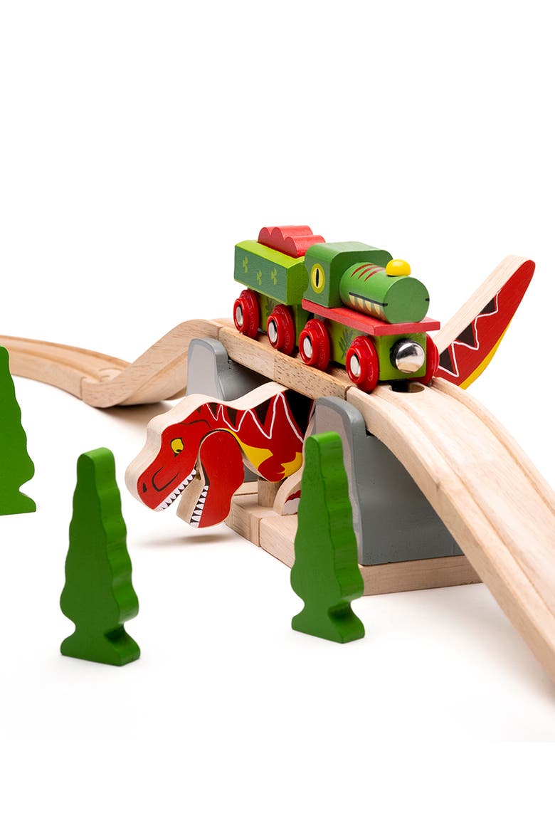 T-Rex Bursting Bridge, Alternate, color, Multicoloured