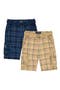  Navy Plaid/ Khaki Plaid