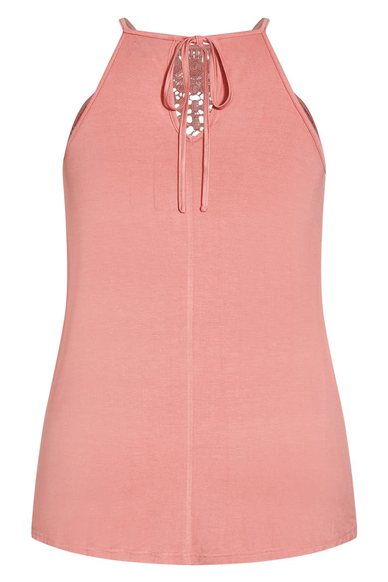 City Chic Island Lace Sleeveless Top (Women) | Nordstrom