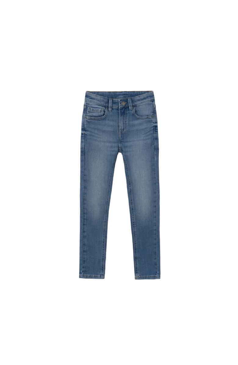 Mayoral Basic Fitted Jeans, Main, color, Navy