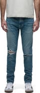 Hudson Jeans Zack Ripped Skinny Jeans