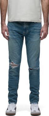 Hudson Jeans Zack Ripped Skinny Jeans