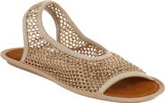 FERRAGAMO Woven Slingback Sandal