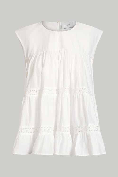 Merlette Quai Top In White