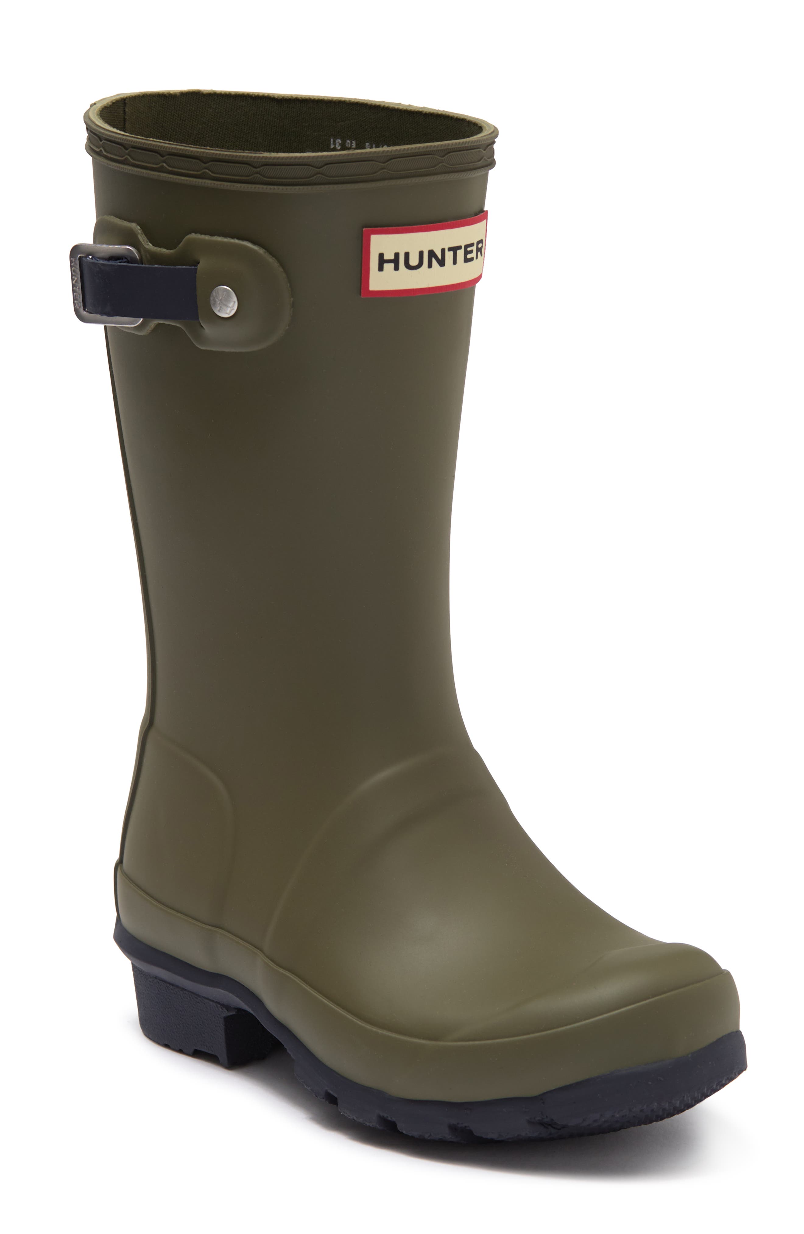 Hunter Original Waterproof Rain Boot, Main, color, 