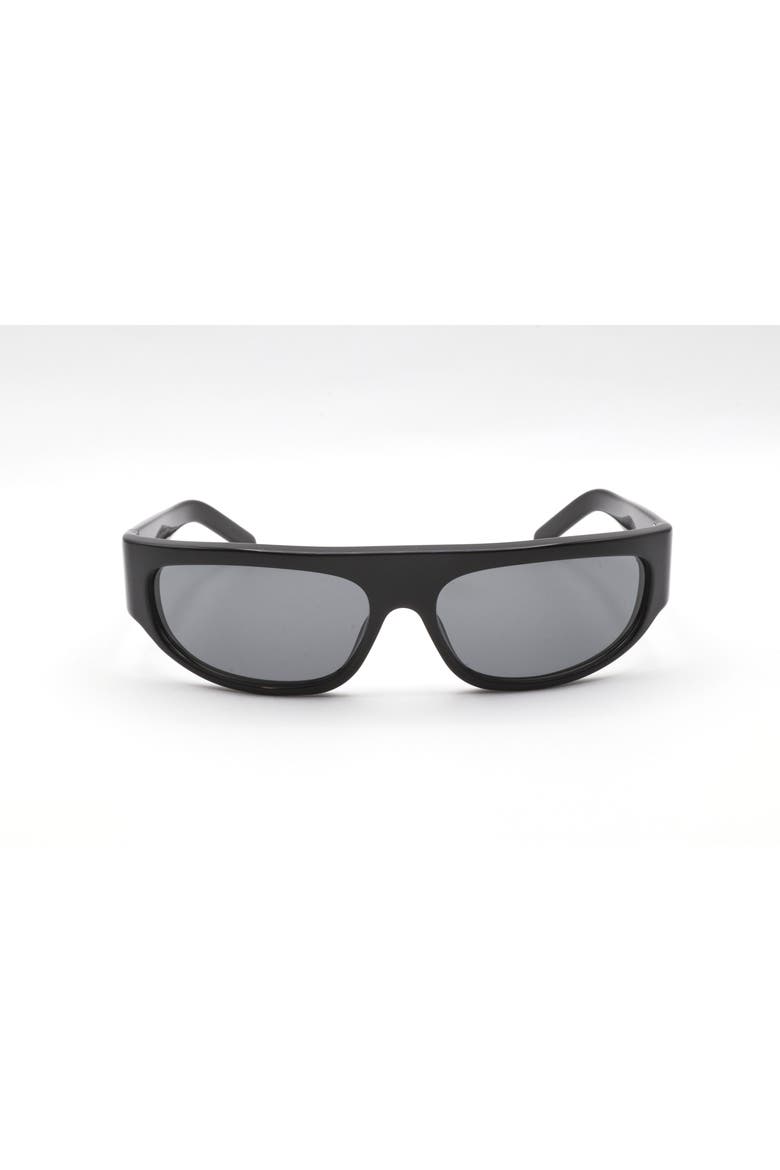 63mm Square Sunglasses, Main, color, NOIR